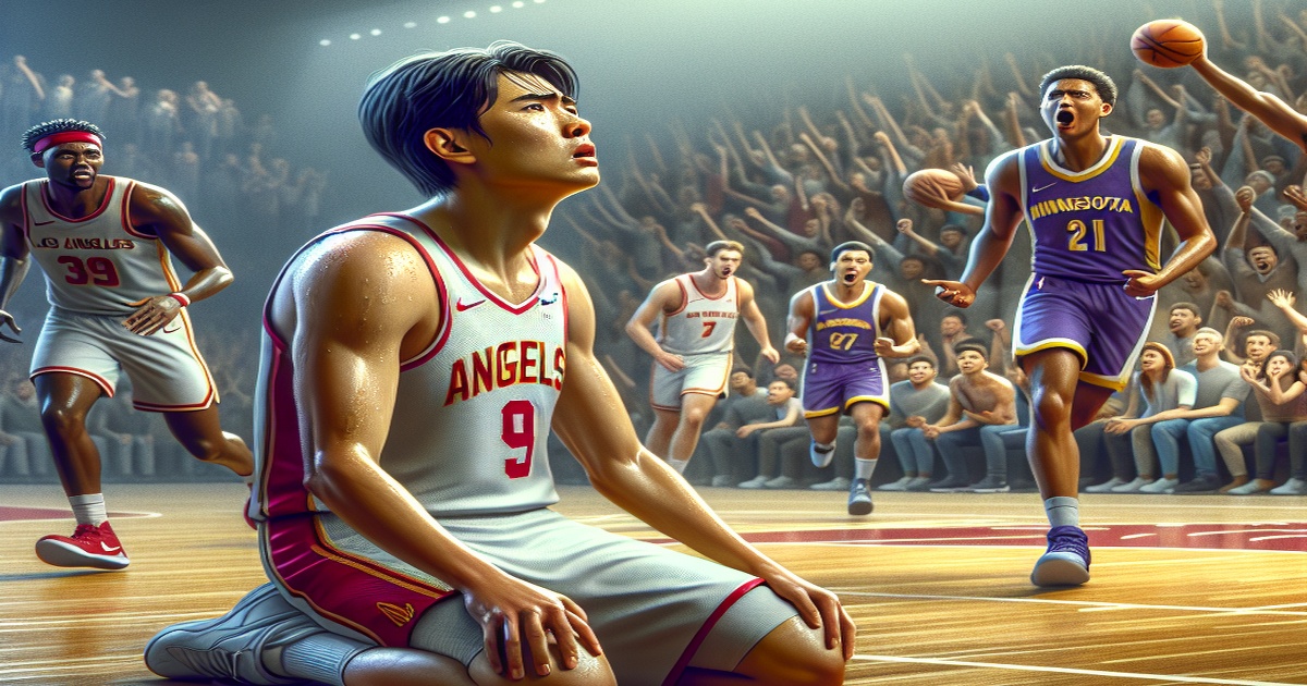 Main image to the post Hachimura's Nine Points Not Enough as Lakers Fall to Timberwolves in Playoff Opener