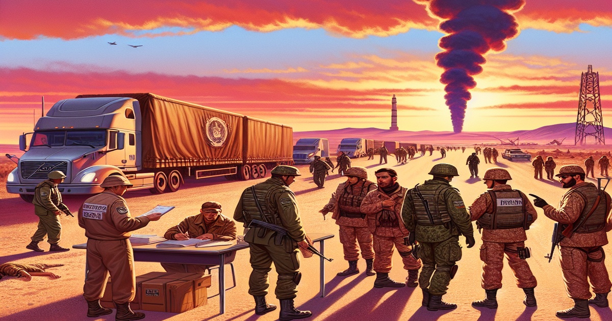 Main image to the post Inspection Caravans, Prisoner Exchange, and Explosive Incidents