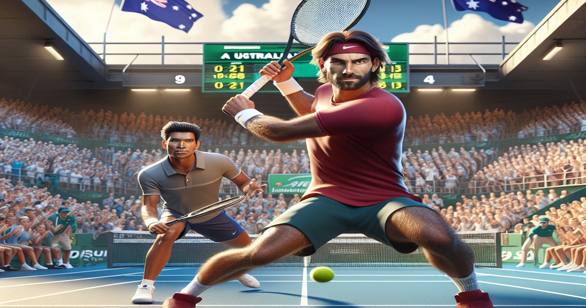 Main image to the post Australia Opens Davis Cup Qualifying Tie with Victories from de Minaur and Vukic