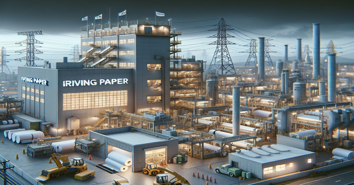 Main image to the post Irving Paper to Shut Down Half of Operations, Citing High Electricity Costs