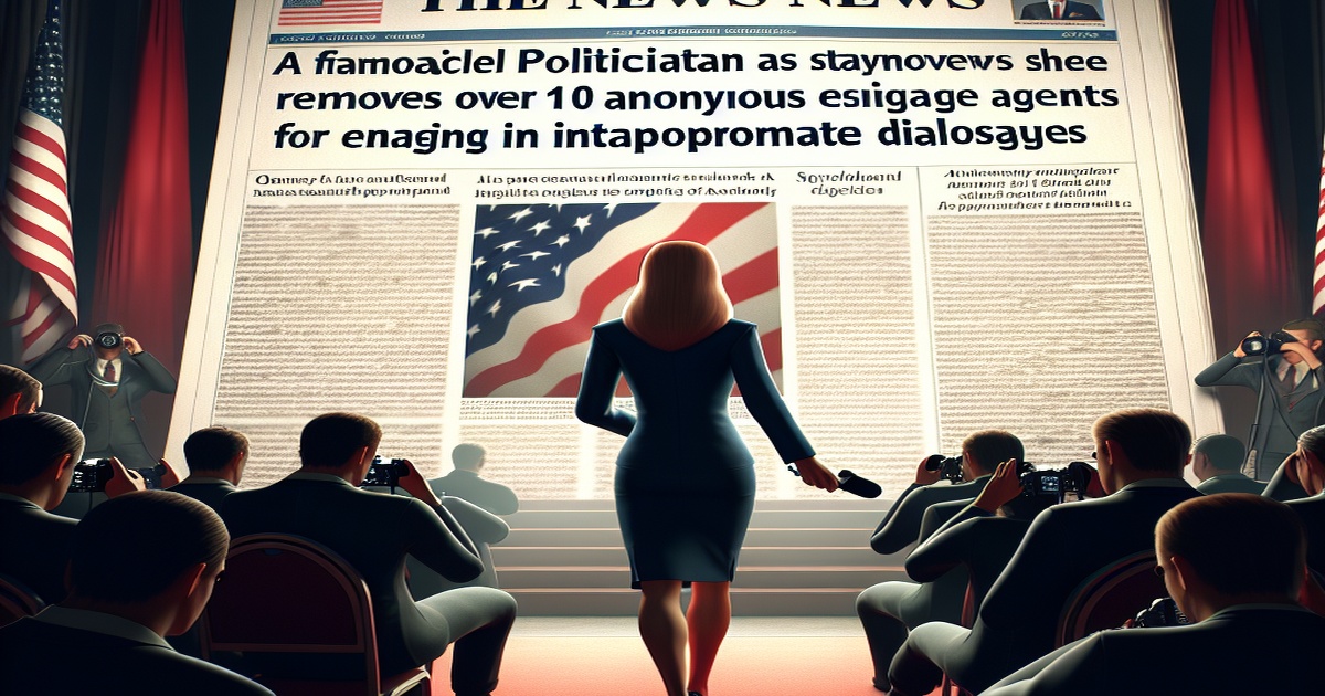 Main image to the post Tulsi Gabbard Fires Over 100 Spies for Sexually Explicit Chats