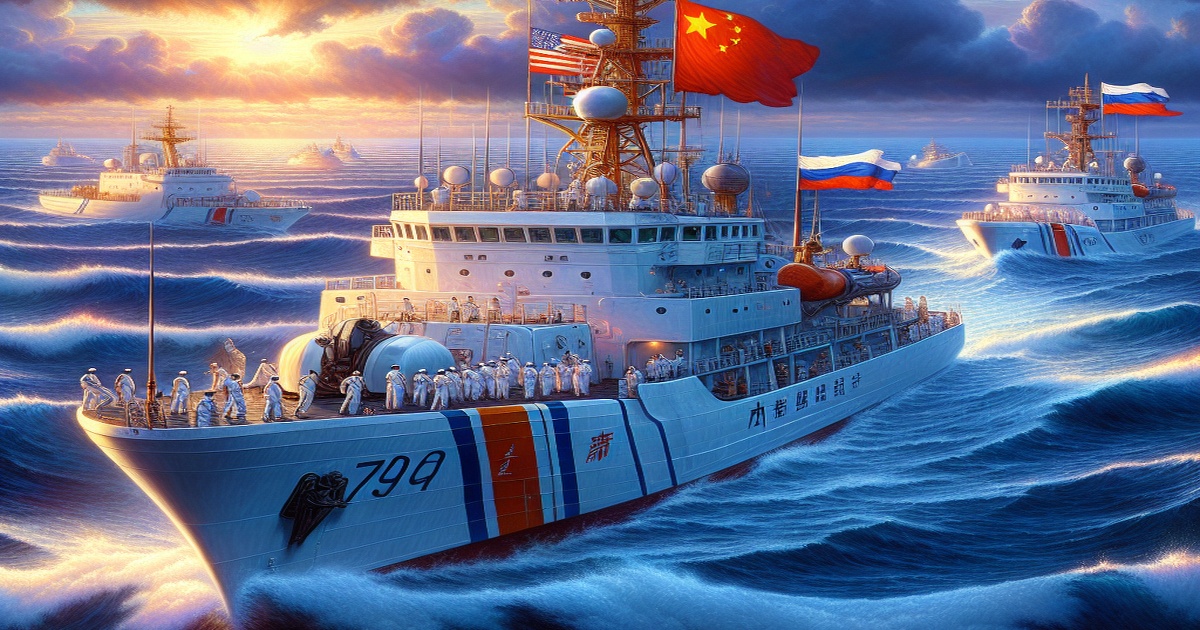 Main image to the post Chinese and Russian Coast Guard Vessels to Conduct Joint Patrols in North Pacific Ocean