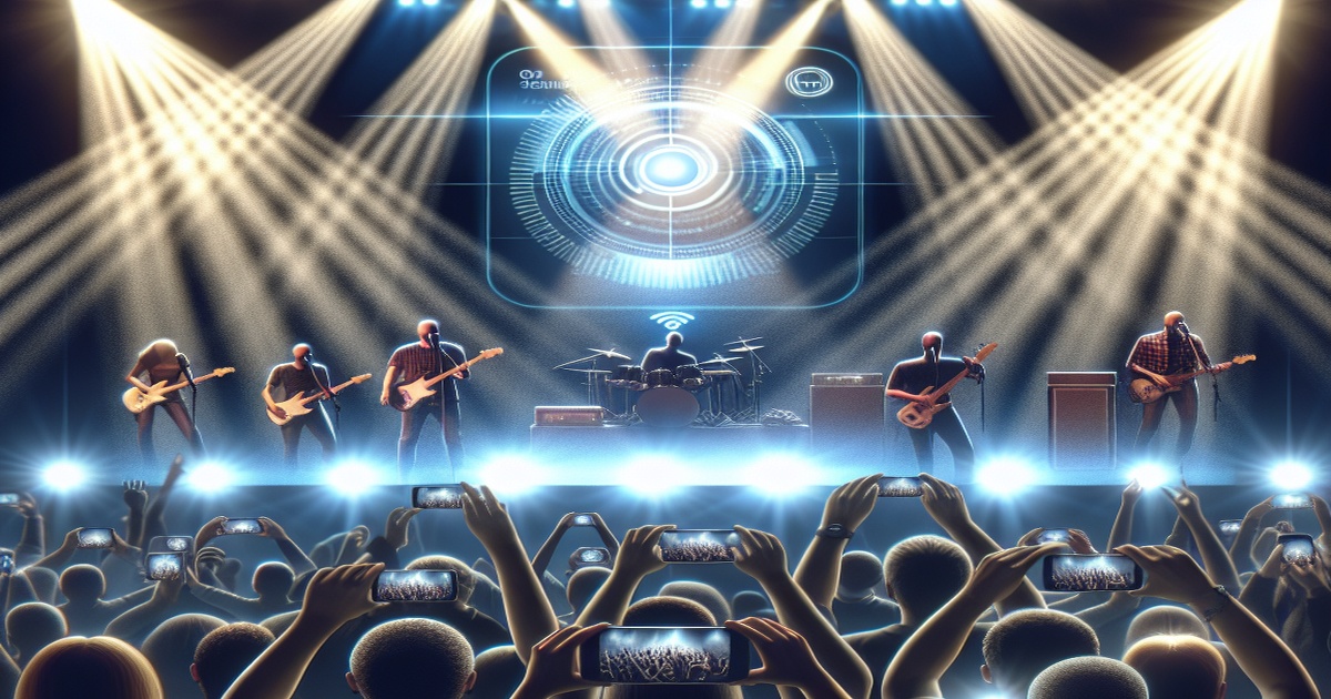 Main image to the post Concert Spotlight Sparks Privacy Concerns in the Digital Age