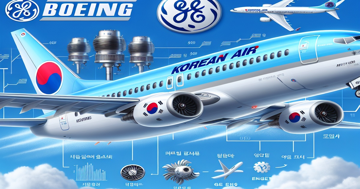 Korean Air Orders $50 Billion in Boeing Planes and GE Engines