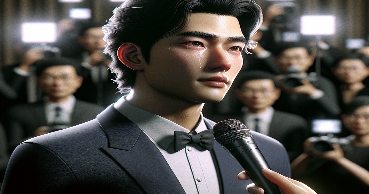 Main image to the post Kim Soo-hyun Addresses Relationship Controversy in Emotional Press Conference