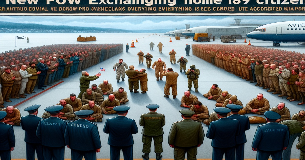 Main image to the post Ukraine and Russia Conduct New POW Exchange, Bringing Home 189 Ukrainians