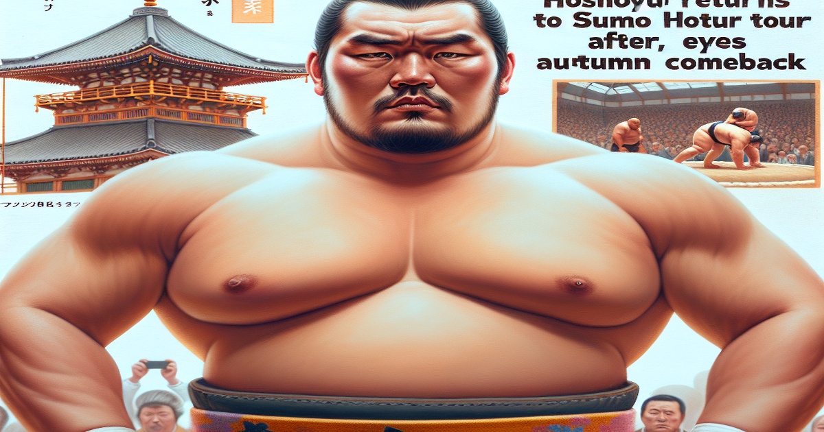 Main image to the post Hoshoryu Returns to Sumo Tour After Injury, Eyes Autumn Comeback