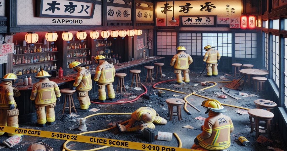 Main image to the post Arson Suspected at Sapporo's Girls Bar, Injuries Reported