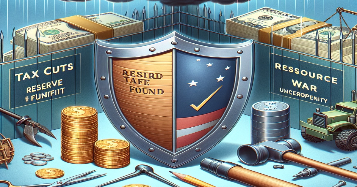 Main image to the post Tax Cuts, Reserve Fund, and Resource Development Amid Trade War Uncertainty