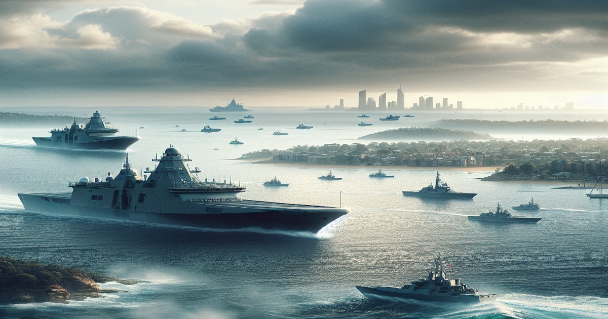 Main image to the post Appeasement Concerns and China's Naval Provocation near Australia