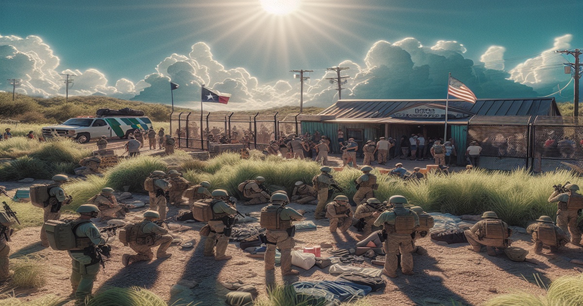 Main image to the post Texas Deploys Troops to Border to Aid Trump's Crackdown on Illegal Immigration