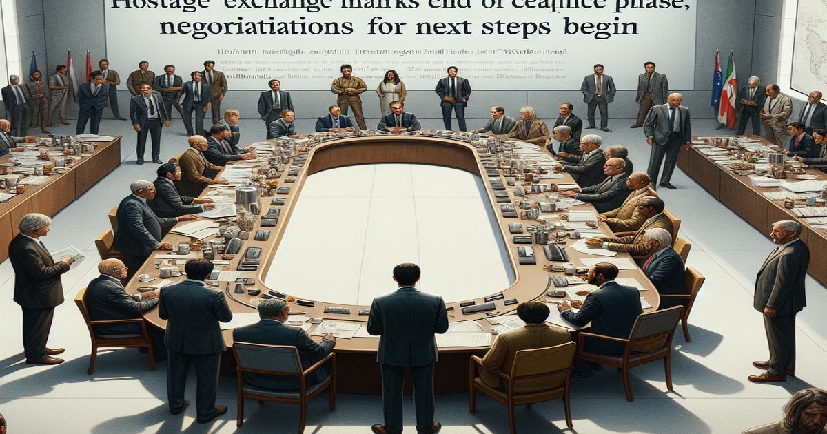 Main image to the post Hostage Exchange Marks End of Ceasefire Phase, Negotiations on Next Steps Begin