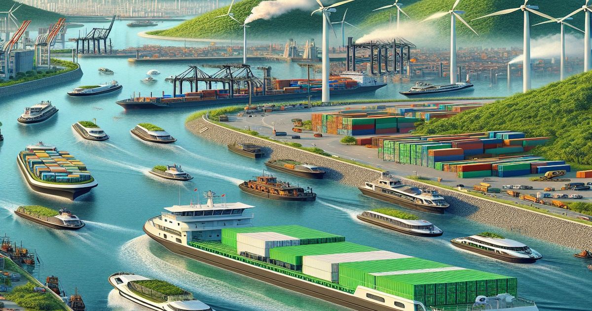 Main image to the post China's Transformation of Inland Waterway Shipping with New Energy Technologies