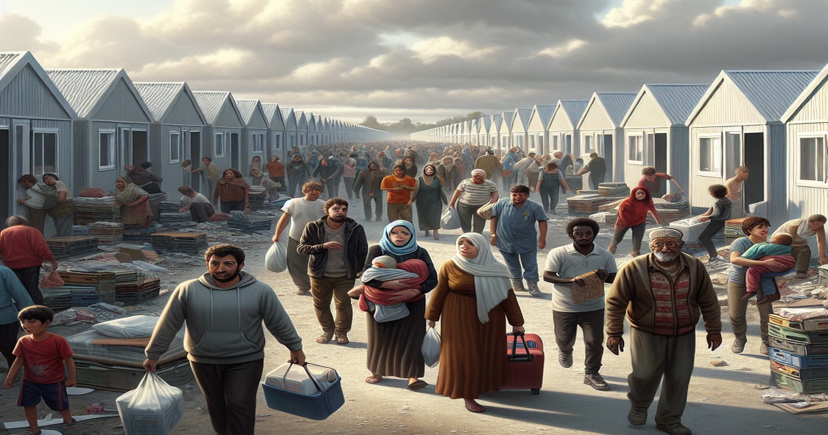 Main image to the post Earthquake Victims in Dingri Move into Temporary Houses
