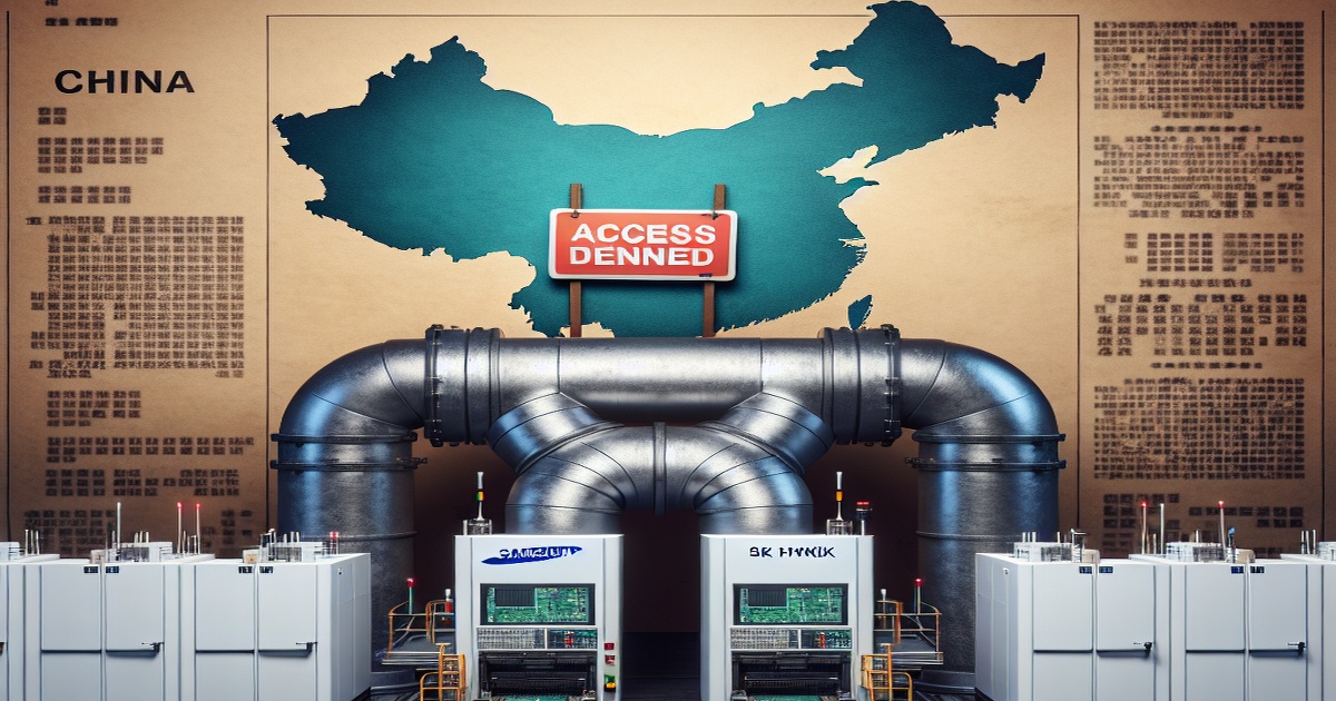 U.S. Revokes Chip Equipment Authorizations for Samsung and SK Hynix in China