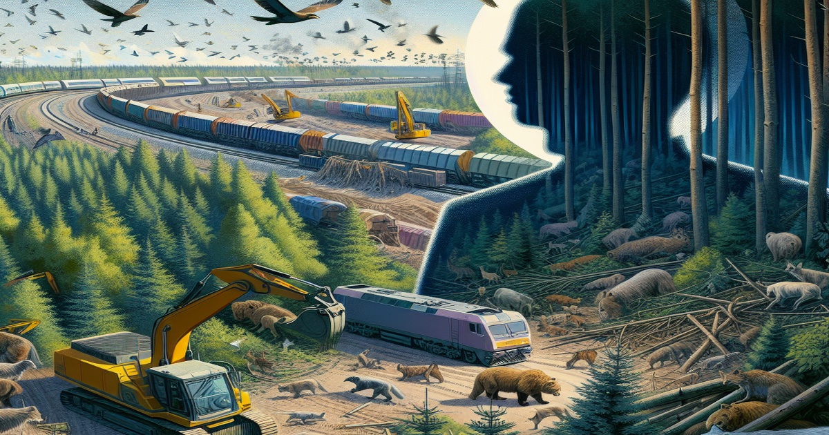 Main image to the post Concerns Rise Over Wildlife Impact of East West Rail Project Supported by Chancellor