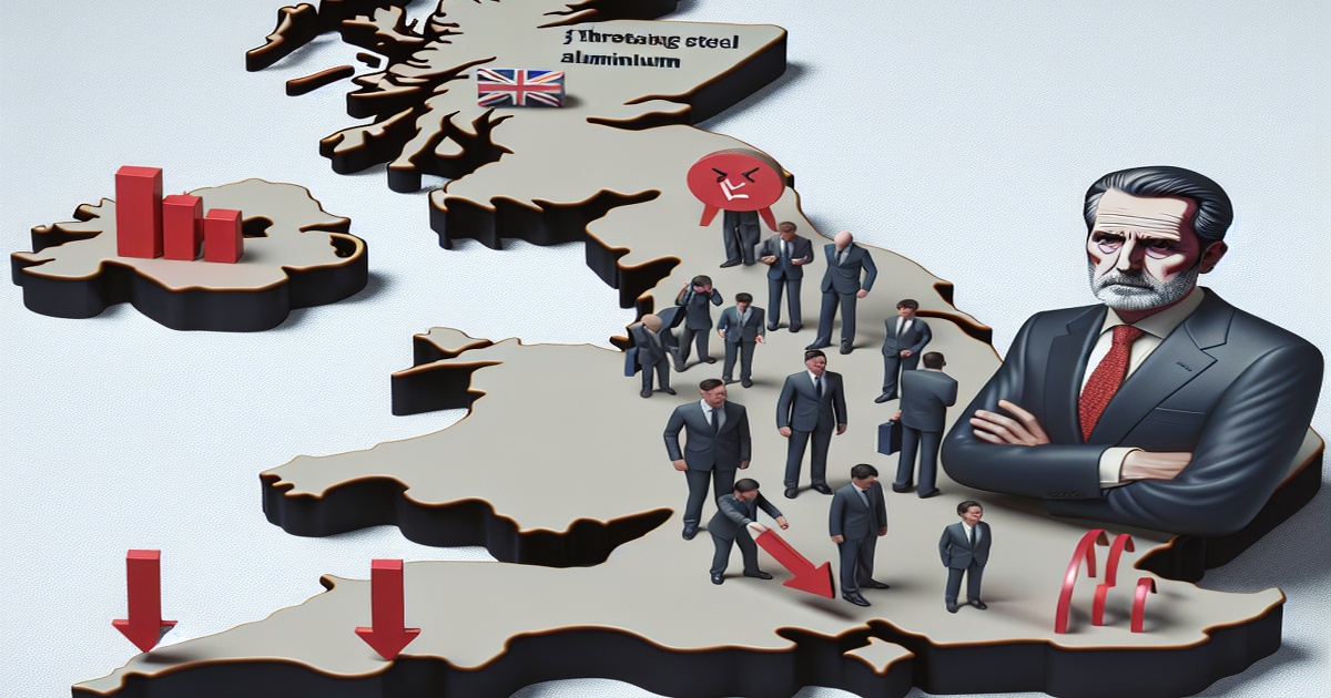 Main image to the post Trump Threatens Tariffs on Steel and Aluminum, Raising Concerns in UK