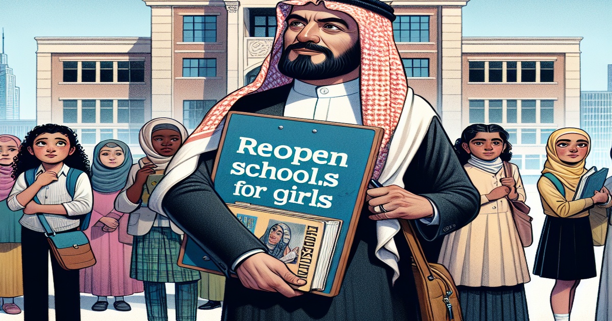 Main image to the post Taliban Official Calls for Reopening of Schools for Girls, Denounces Ban as Un-Islamic