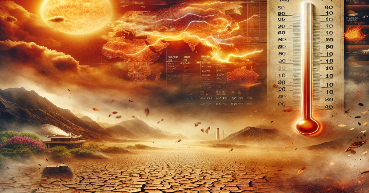 Main image to the post A Year of Record-Breaking Heat and Extreme Weather in China