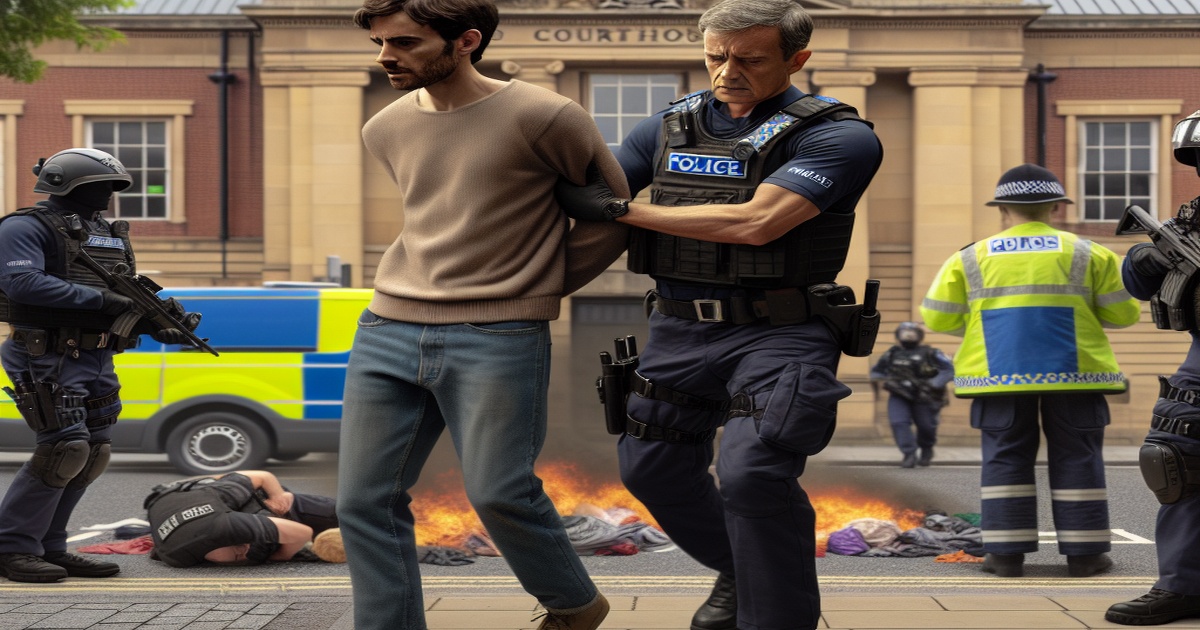 Main image to the post UK Court Convicts Men in Arson Attack Linked to Russian Wagner Group