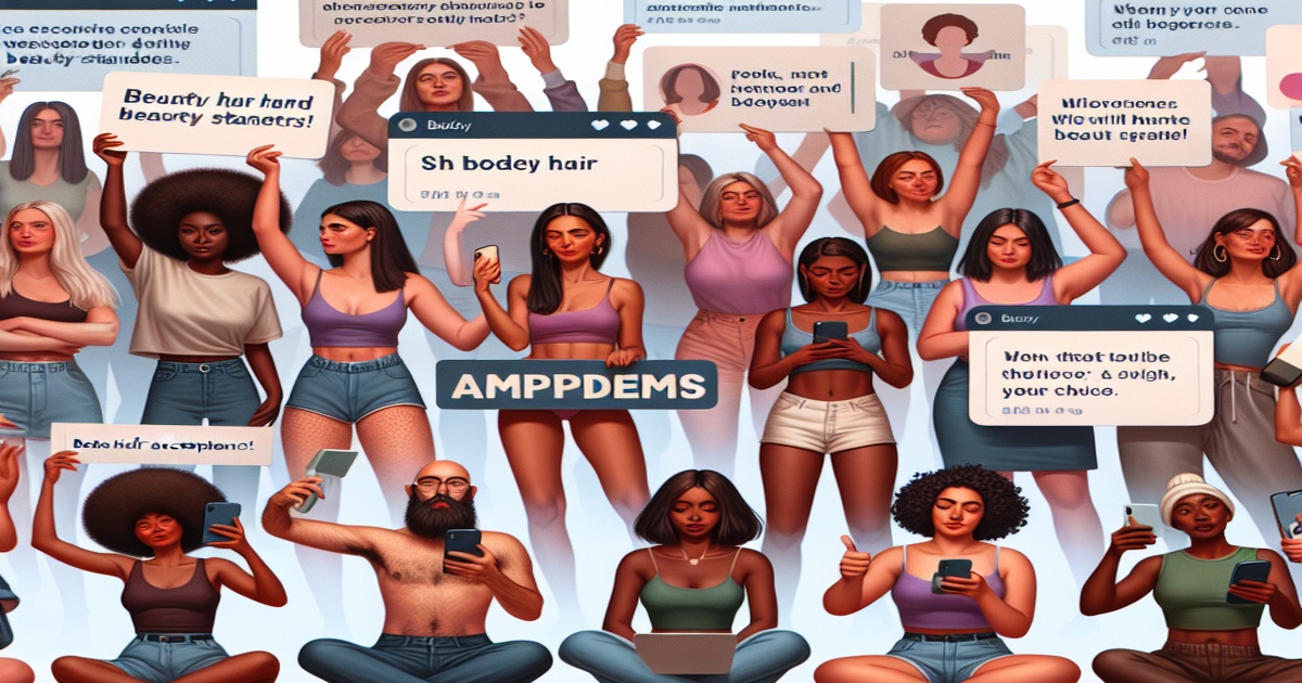Main image to the post A Social Media Movement Challenging Depilatory Norms and Beauty Standards