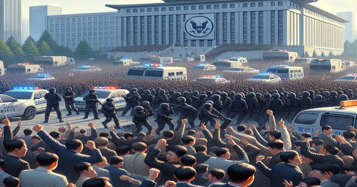 Main image to the post Tensions Rise as South Korean Investigators Attempt to Detain Impeached President Yoon Suk Yeol