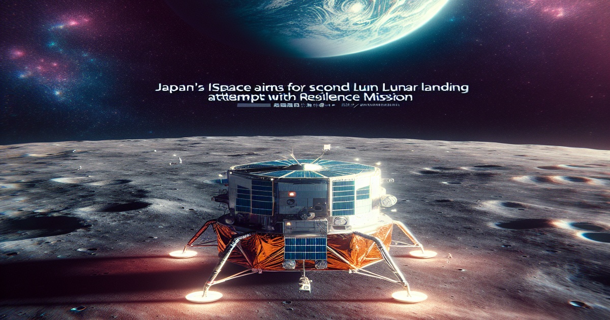Main image to the post Japan's ispace Aims for Second Lunar Landing Attempt with Resilience Mission