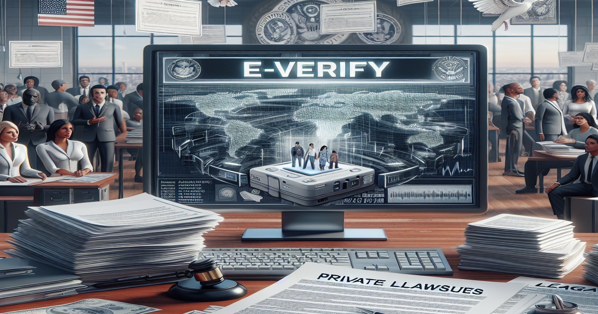 Main image to the post Private Lawsuits & E-Verify to Force Illegal Immigrant Exodus