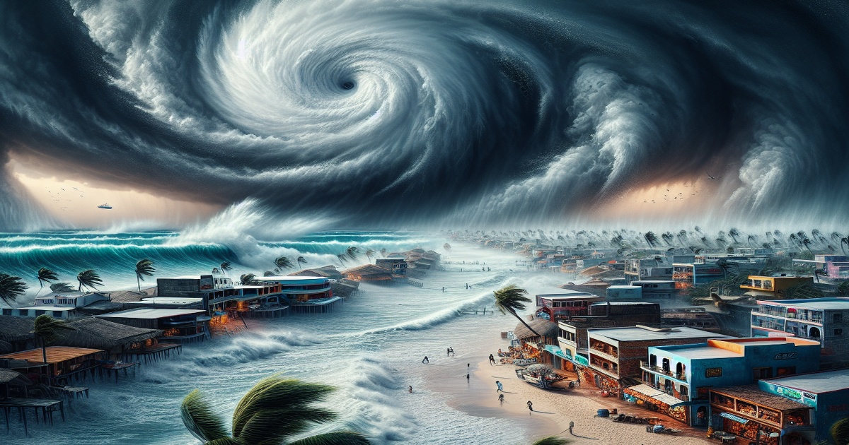Main image to the post Hurricane Erick Makes Landfall in Mexico, Threatening Coastal Areas