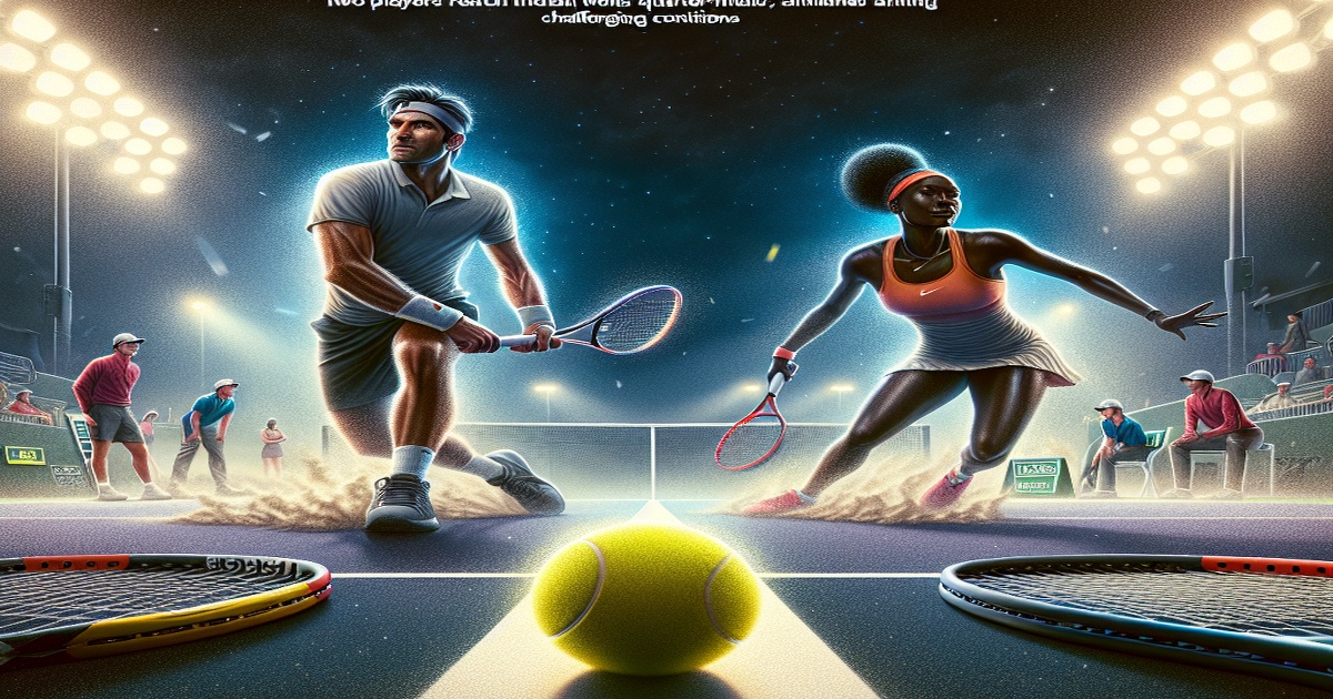 Main image to the post Carlos Alcaraz and Madison Keys Reach Indian Wells Quarter-Finals Amid Challenging Conditions