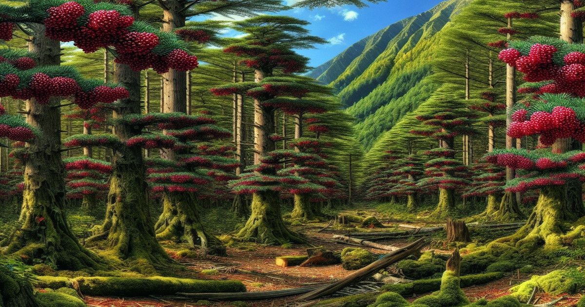 Main image to the post Ancient Forest of Endangered Northeast Yew Discovered in Jilin Province
