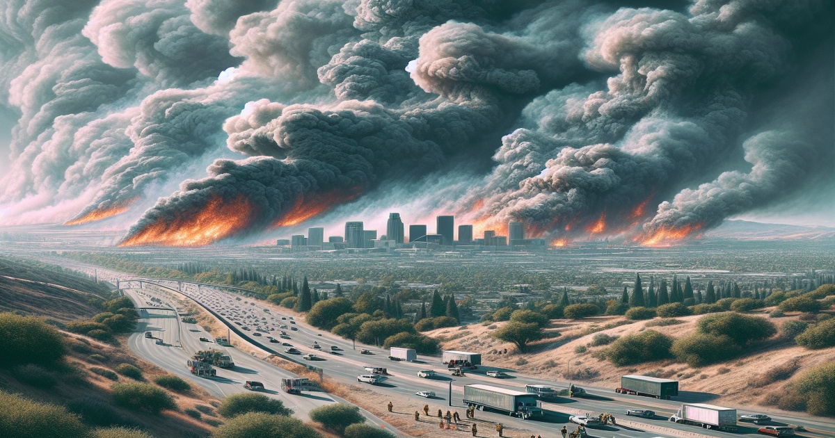 Main image to the post Hughes Fire Rages in Los Angeles County, Prompting Evacuations and Threatening Thousands of Acres