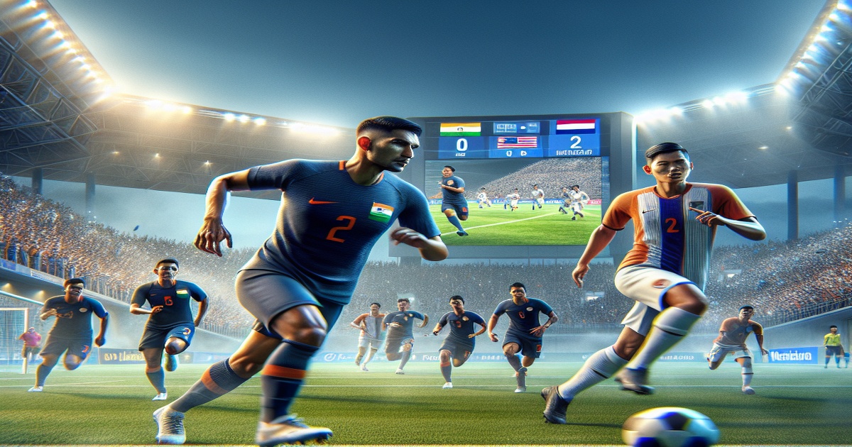 Main image to the post India Edge Past Laos 2-0 in AFC U20 Asian Cup Qualifiers, Qualification Hopes Hang in Balance