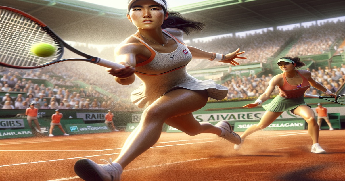 Main image to the post Zheng Qinwen's Quarterfinal Journey at the French Open Ends Against Aryna Sabalenka