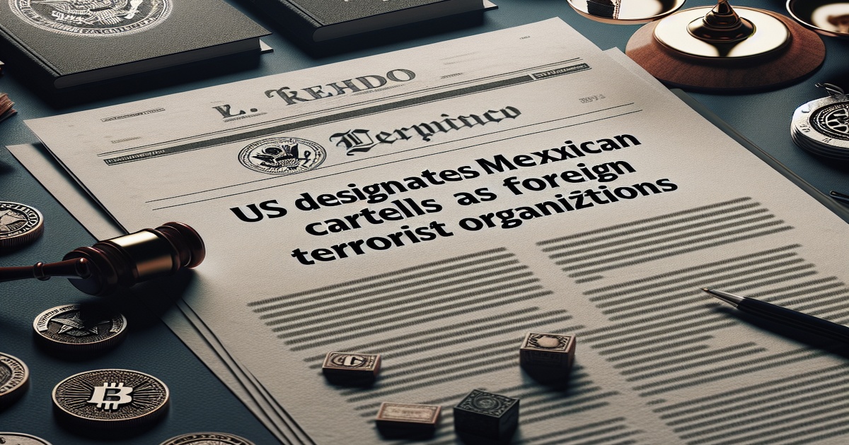 Main image to the post US Designates Mexican Cartels as Foreign Terrorist Organizations