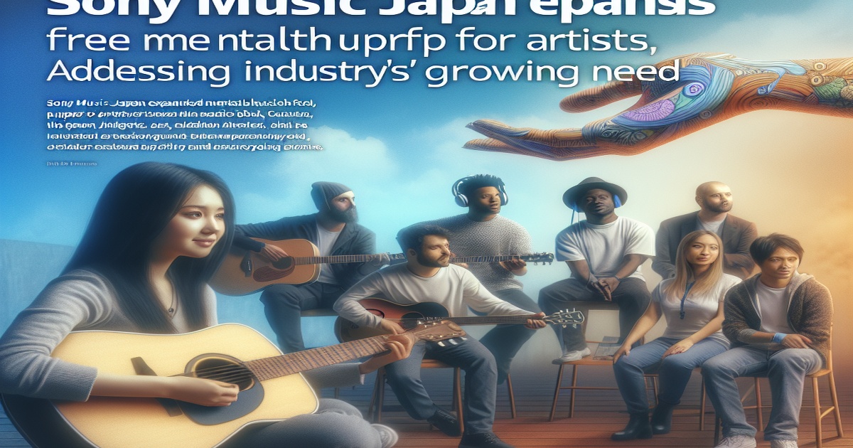 Main image to the post Sony Music Japan Expands Free Mental Health Support for Artists, Addressing Industry's Growing Need