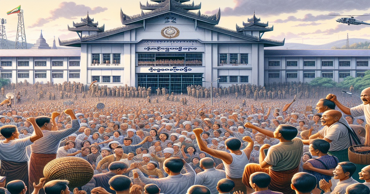 Main image to the post Myanmar Marks Independence Day with Mass Prisoner Release and Sentence Reductions