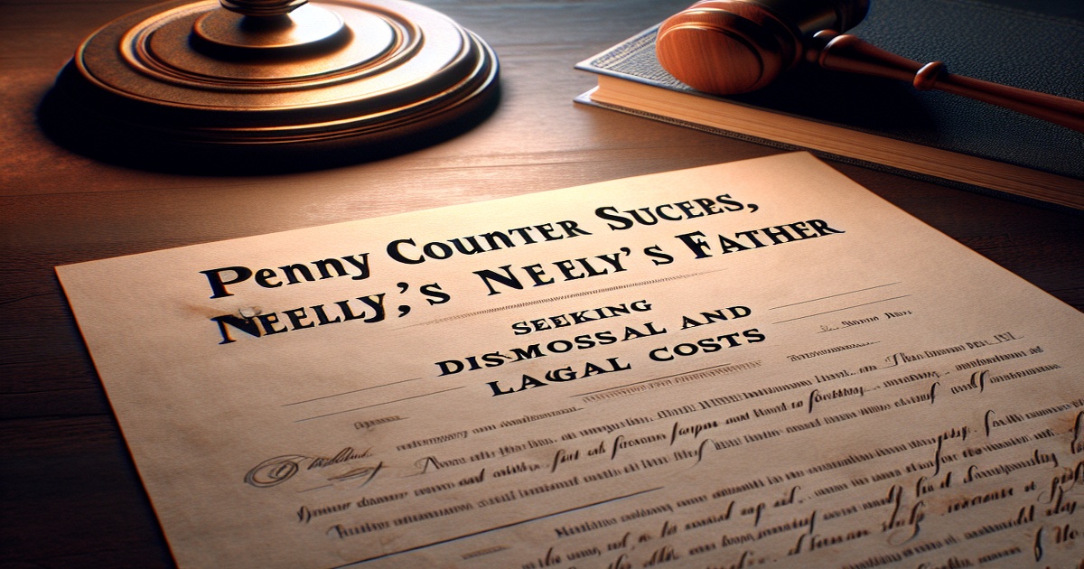 Main image to the post Penny Countersues Neely's Father, Seeking Dismissal and Legal Costs