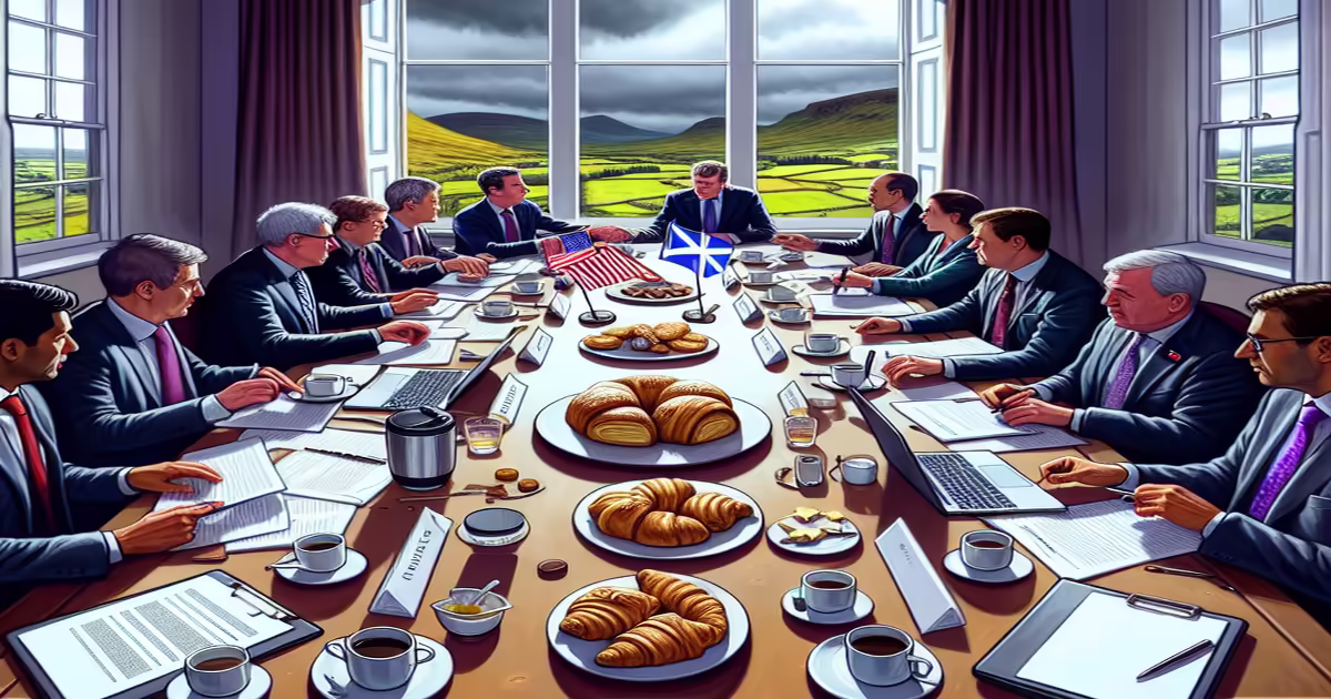 Main image to the post US and EU Announce Trade Framework After Scotland Meeting