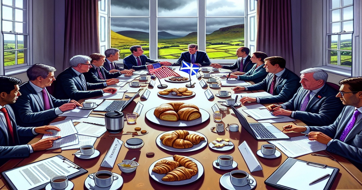 US and EU Announce Trade Framework After Scotland Meeting