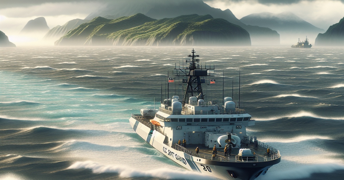Main image to the post China Coast Guard Conducts Patrols Near Taiwan-Controlled Island, Raising Tensions