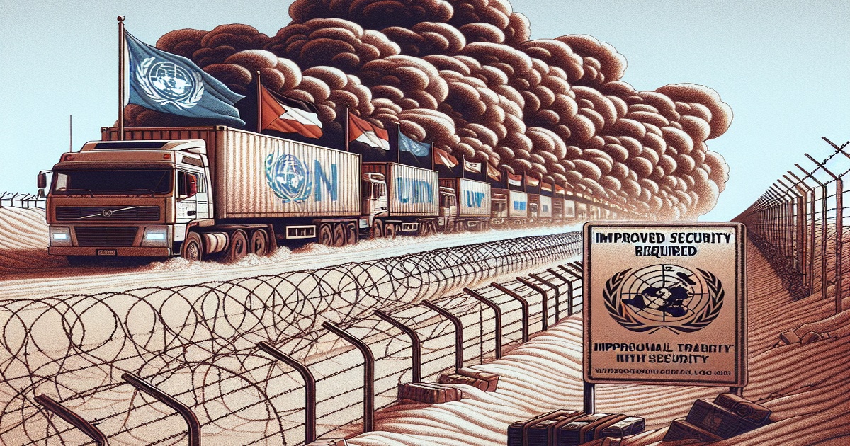 Main image to the post UN Condemns Israeli Fire on Aid Convoy in Gaza, Demands Improved Security