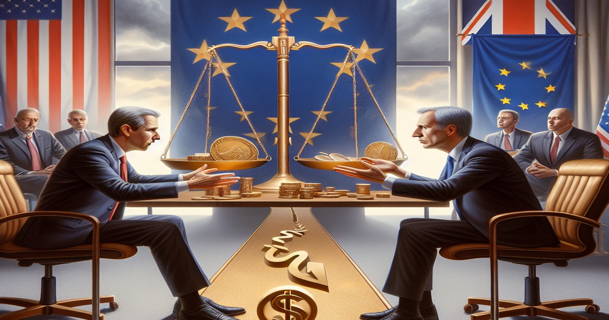 Main image to the post Nigel Farage Warns Sir Keir Starmer Not to Jeopardize US Trade Deal by Moving Closer to EU