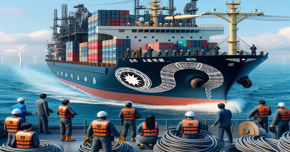 Main image to the post Taiwan Detains China-Linked Vessel Amid Undersea Cable Incident
