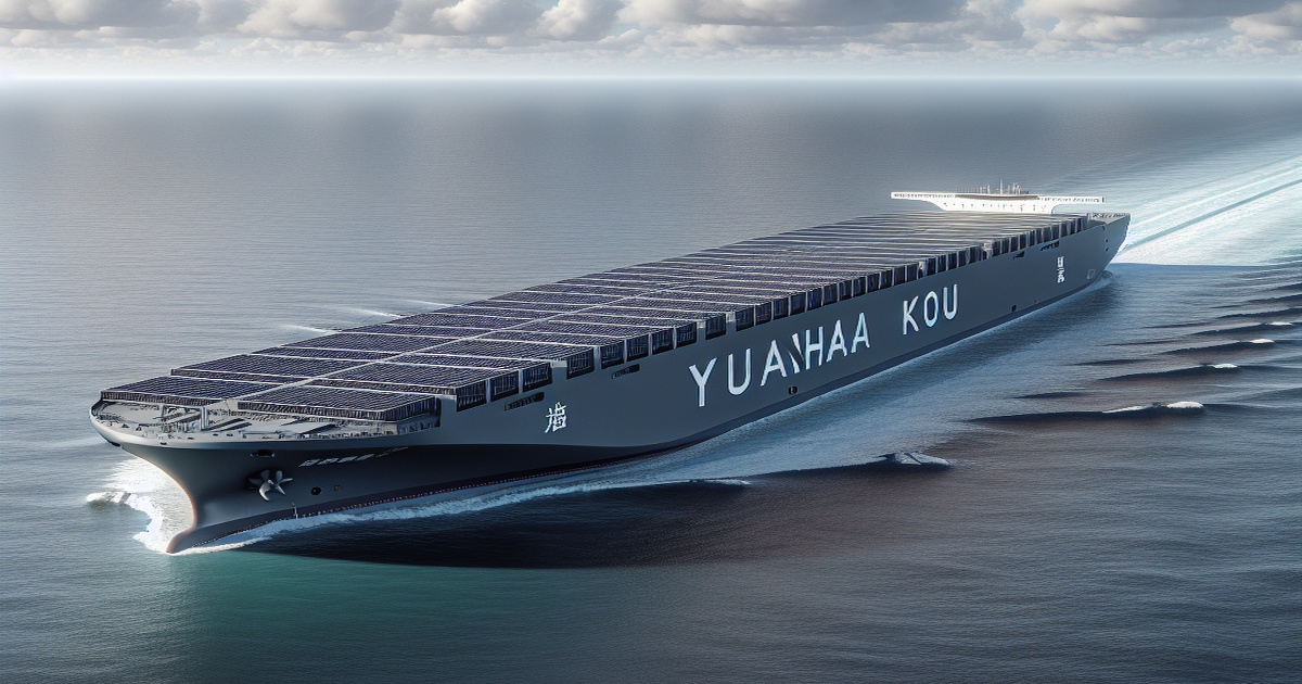 Main image to the post China's "Yuanhai Kou" Vessel Completes Maiden Journey as World's Largest PV-Powered Vehicle Carrier