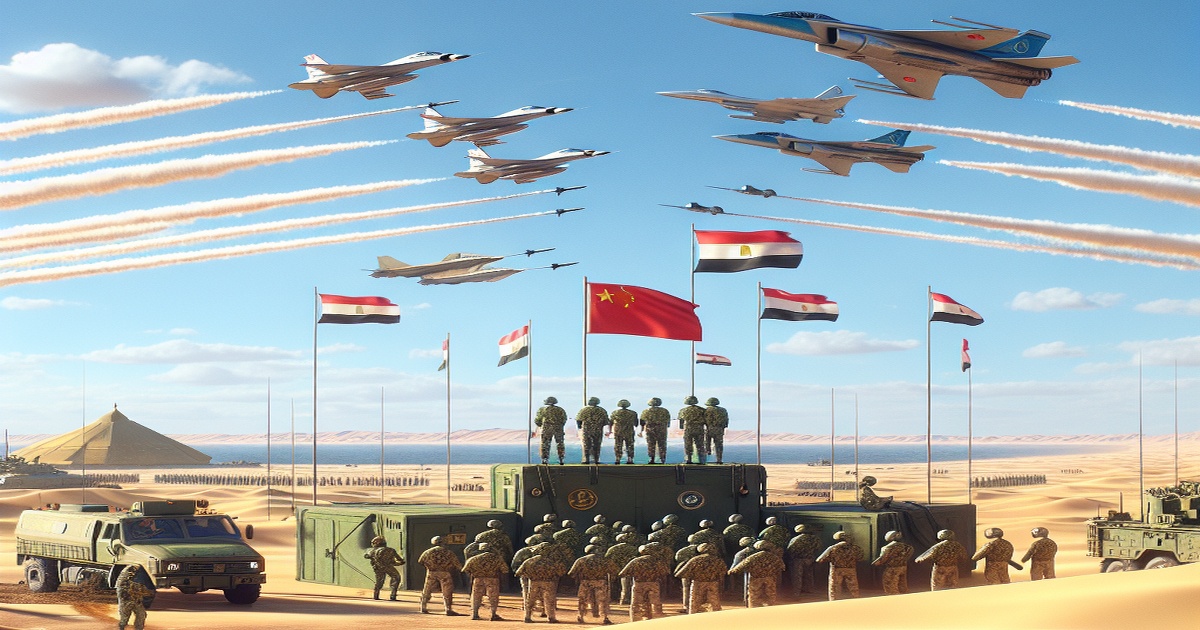 Main image to the post China-Egypt Air Drills Signal Intensifying US-China Competition in Middle East
