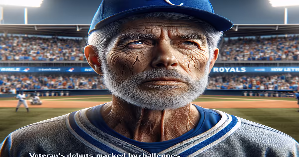 Veteran's Debut with Royals Marked by Challenges, But Desire Remains