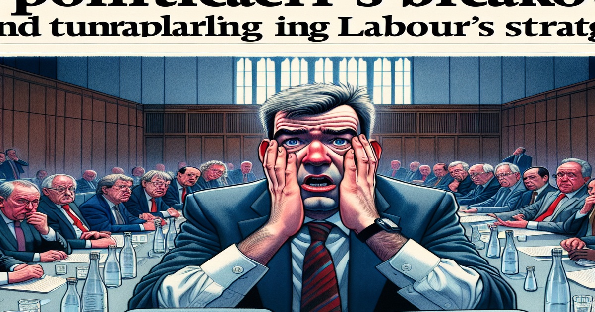 Main image to the post A Chancellor's Breakdown and the Unraveling of Labour's Strategy