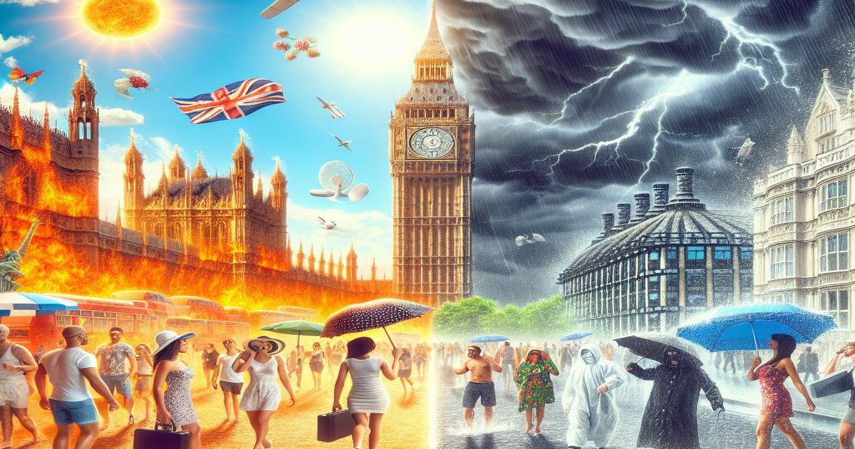 Major Storm to Batter Britain After Scorching Temperatures