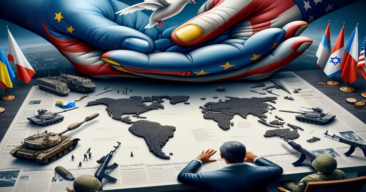 Public Opinion on U.S. Support for Ukraine and Israel Amidst Intensifying Global Conflicts